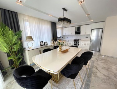 Атмосферная линейная квартира с видом на море и живописную банановую рощу, в престижном районе Аланьи - Каргыджак-id-7738-фото-4