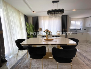 Атмосферная линейная квартира с видом на море и живописную банановую рощу, в престижном районе Аланьи - Каргыджак-id-7738-фото-5