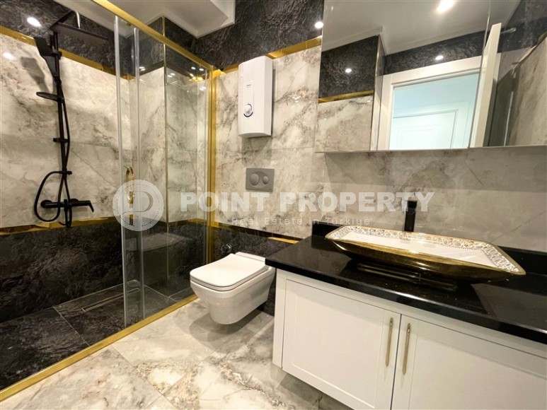 Атмосферная линейная квартира с видом на море и живописную банановую рощу, в престижном районе Аланьи - Каргыджак-id-7738-фото-11