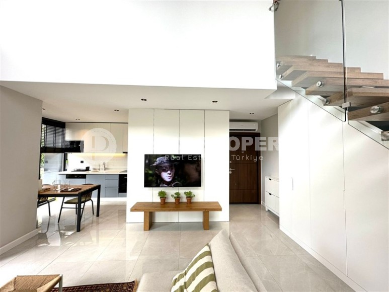 Современный лофт с просторной гостиной и одной спальной комнатой, в 150 метрах от знаменитого пляжа Клеопатры-id-7741-фото-2