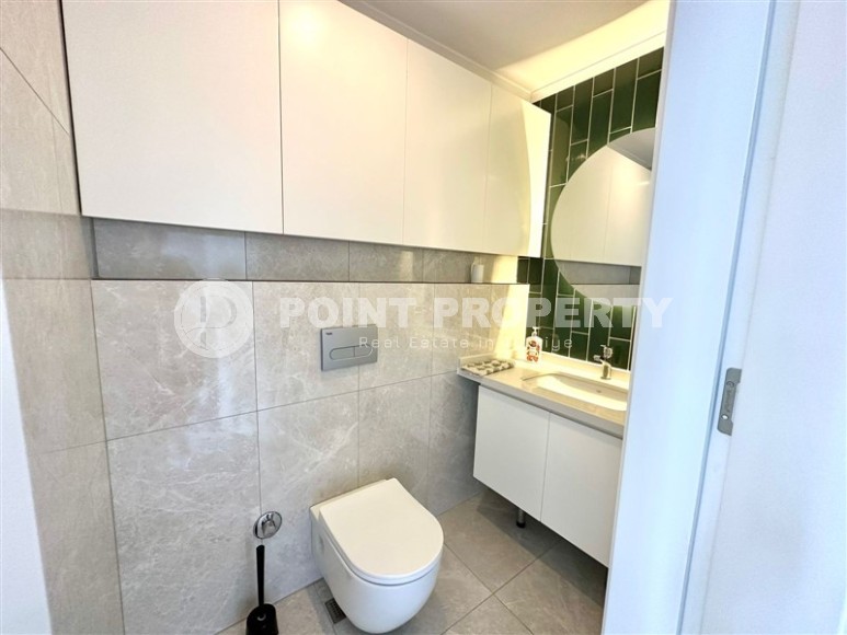 Современный лофт с просторной гостиной и одной спальной комнатой, в 150 метрах от знаменитого пляжа Клеопатры-id-7741-фото-10