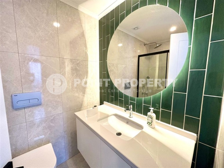 Современный лофт с просторной гостиной и одной спальной комнатой, в 150 метрах от знаменитого пляжа Клеопатры-id-7741-фото-11