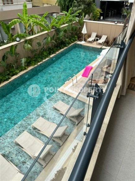 Современный лофт с просторной гостиной и одной спальной комнатой, в 150 метрах от знаменитого пляжа Клеопатры-id-7741-фото-13