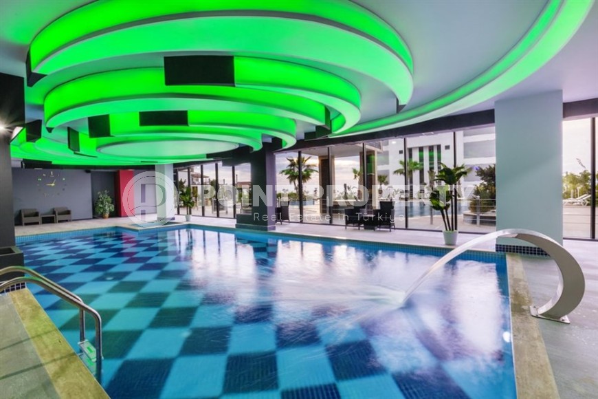 Комфортабельная квартира 1+1 в 800 метрах от моря, в спокойном районе Аланьи - Каргыджак-id-7744-фото-11