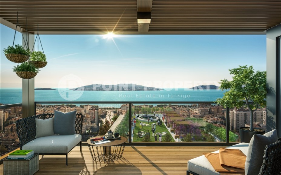 Apartments in a residential complex with a “city within a city” infrastructure, in a comfortable area of Istanbul - Kartal-id-7745-photo-2