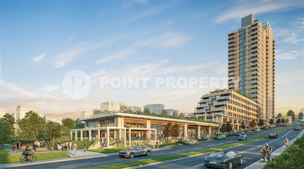 Apartments in a residential complex with a “city within a city” infrastructure, in a comfortable area of Istanbul - Kartal-id-7745-photo-12