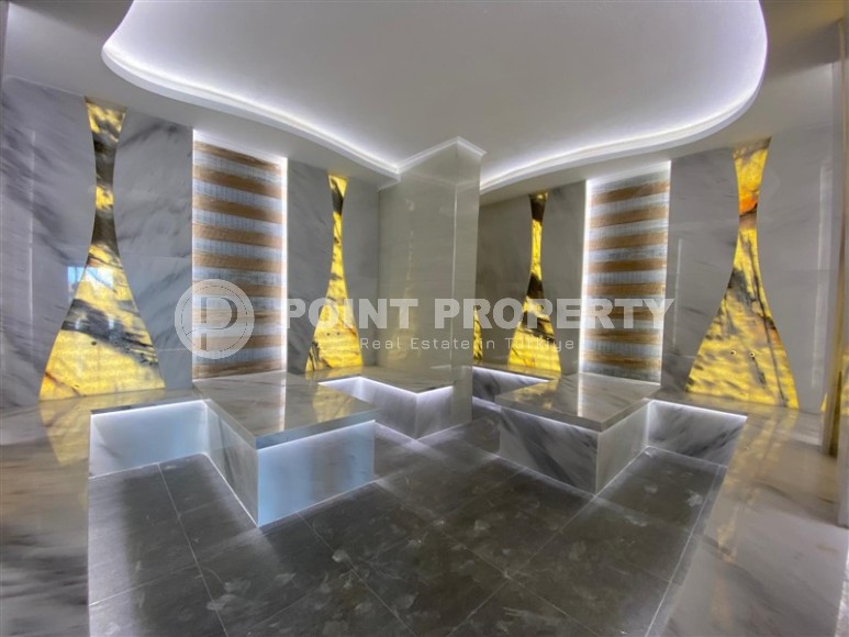 Compact 1+1 apartment, with a total area of 55 m2, in a promising area of Alanya - Avsallar-id-7748-photo-13