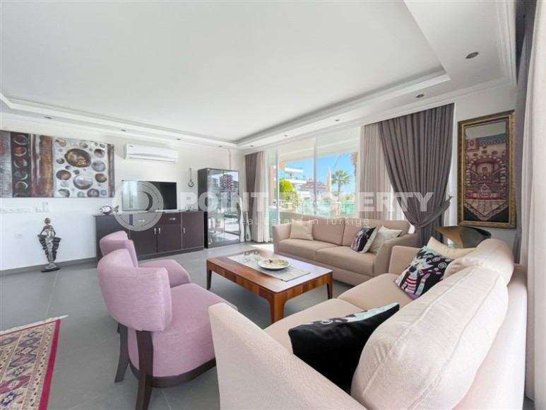 Atmospheric apartment overlooking a picturesque green garden and mountains, in a quiet area of Alanya - Cikcilli-id-7750-photo-2