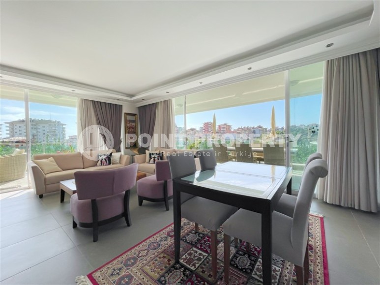 Atmospheric apartment overlooking a picturesque green garden and mountains, in a quiet area of Alanya - Cikcilli-id-7750-photo-3