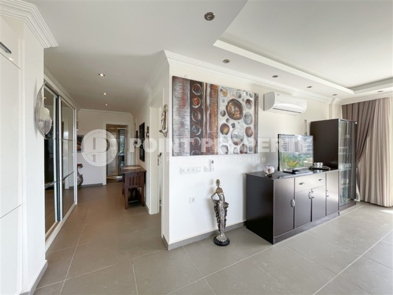 Atmospheric apartment overlooking a picturesque green garden and mountains, in a quiet area of Alanya - Cikcilli-id-7750-photo-4