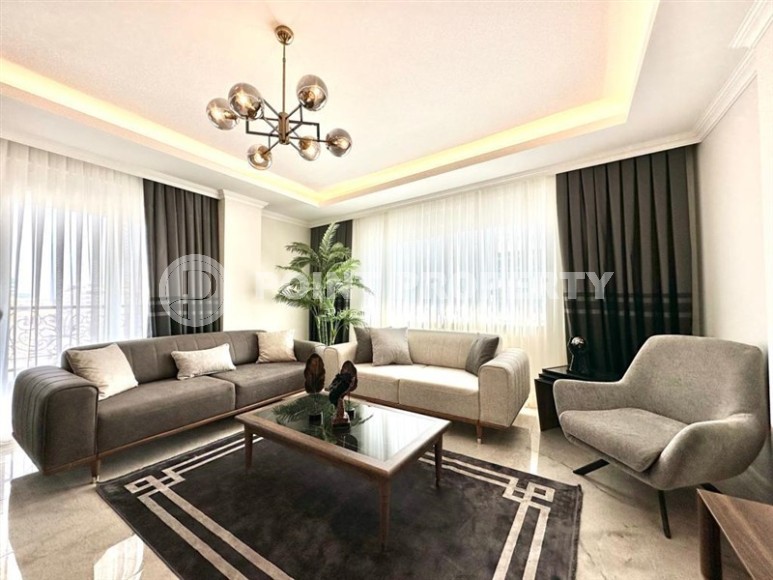 Stylish two-level apartment with modern design, in the center of the popular area of Alanya - Mahmutlar-id-7754-photo-2