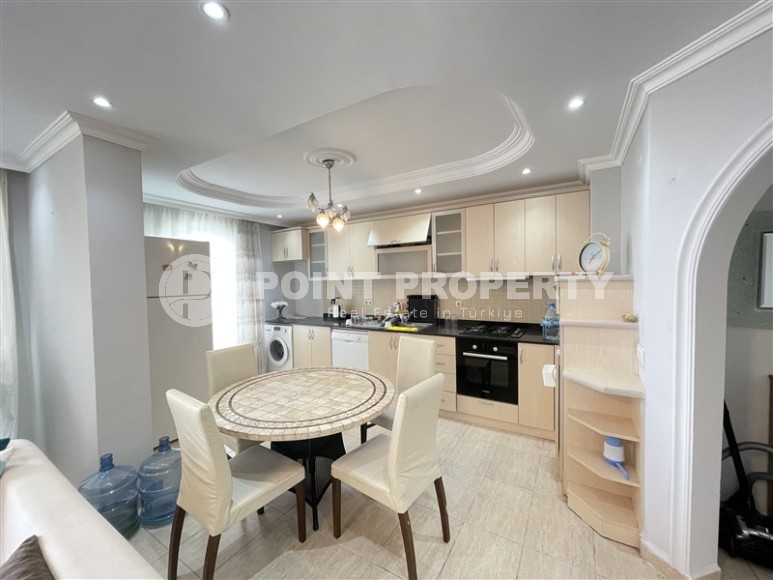 Comfortable panoramic apartment with city and sea views, in the center of the modern area of Alanya - Cikcilli-id-7755-photo-4