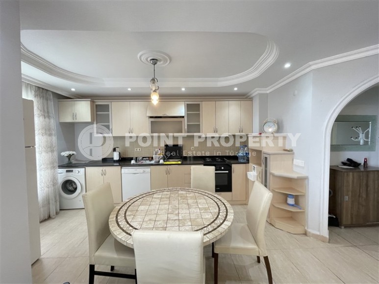 Comfortable panoramic apartment with city and sea views, in the center of the modern area of Alanya - Cikcilli-id-7755-photo-5