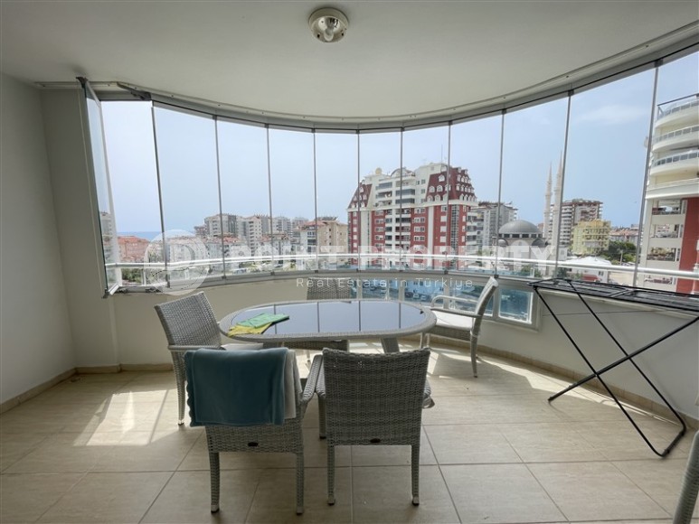 Comfortable panoramic apartment with city and sea views, in the center of the modern area of Alanya - Cikcilli-id-7755-photo-11