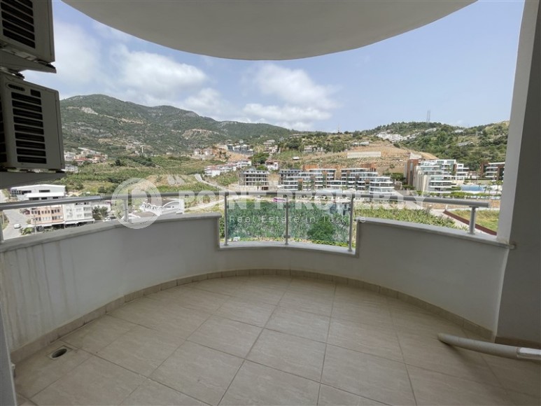 Comfortable panoramic apartment with city and sea views, in the center of the modern area of Alanya - Cikcilli-id-7755-photo-13