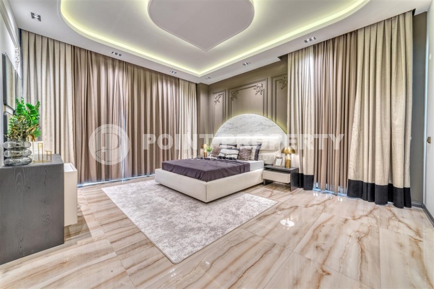 Отдельно стоящая вилла в Каргыджаке в 650м от моря. Гарантированное получение гражданства Турции!-id-1041-фото-6