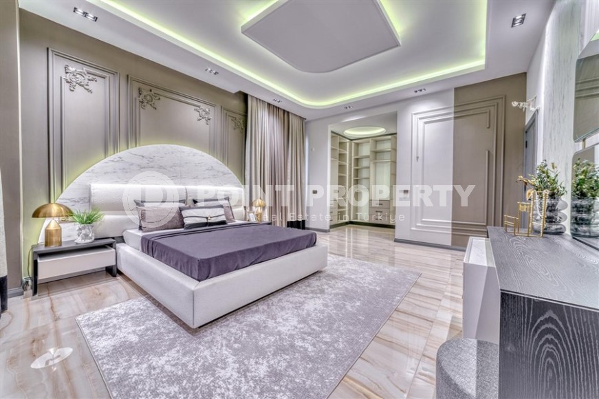 Отдельно стоящая вилла в Каргыджаке в 650м от моря. Гарантированное получение гражданства Турции!-id-1041-фото-13