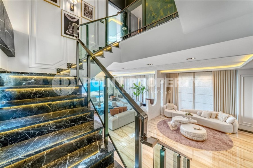 Отдельно стоящая вилла в Каргыджаке в 650м от моря. Гарантированное получение гражданства Турции!-id-1041-фото-19