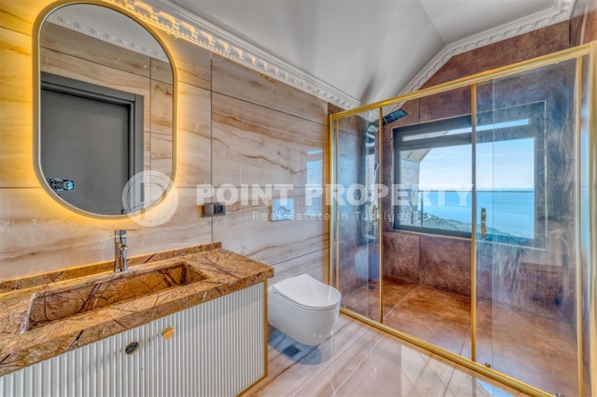 Отдельно стоящая вилла в Каргыджаке в 650м от моря. Гарантированное получение гражданства Турции!-id-1041-фото-21