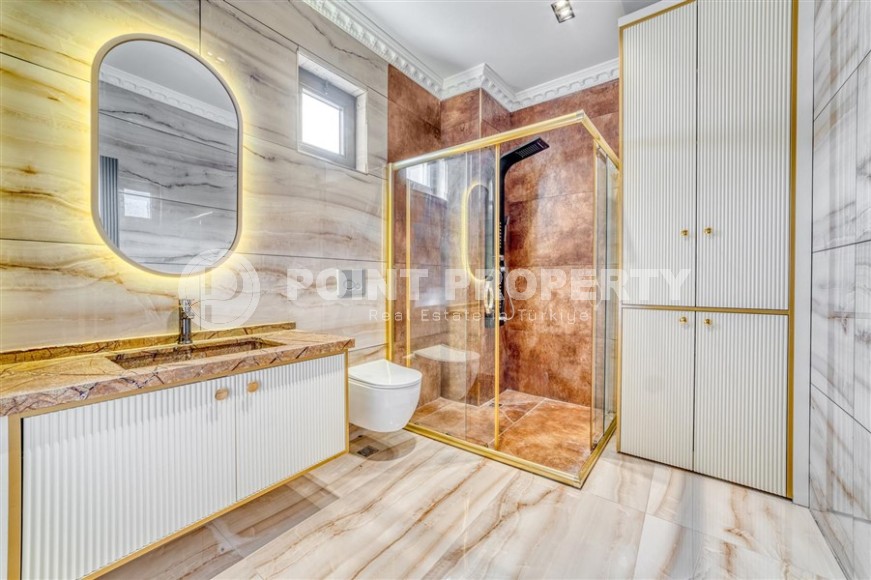 Отдельно стоящая вилла в Каргыджаке в 650м от моря. Гарантированное получение гражданства Турции!-id-1041-фото-22