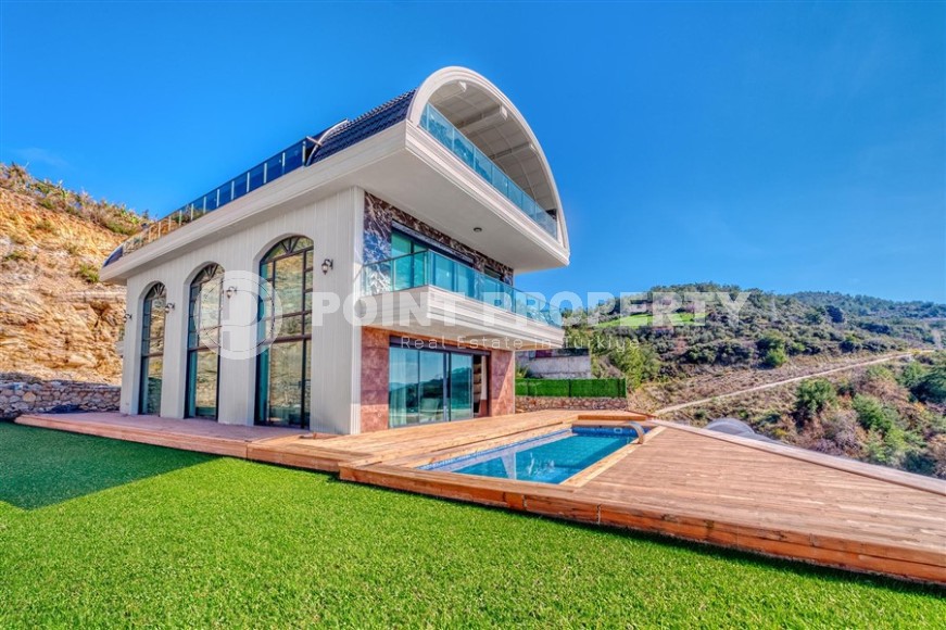 Отдельно стоящая вилла в Каргыджаке в 650м от моря. Гарантированное получение гражданства Турции!-id-1041-фото-32