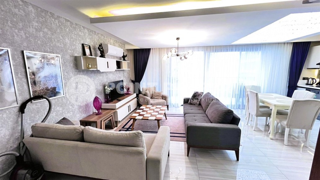 Modern two-level apartment 2+1 in a residential complex built in 2020, 800 meters from the sea-id-7756-photo-2