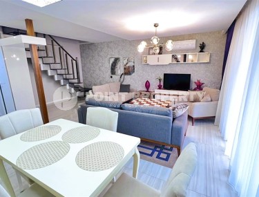 Modern two-level apartment 2+1 in a residential complex built in 2020, 800 meters from the sea-id-7756-photo-4