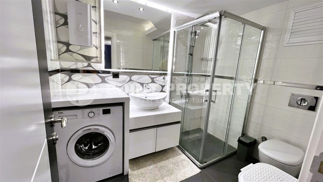 Modern two-level apartment 2+1 in a residential complex built in 2020, 800 meters from the sea-id-7756-photo-9