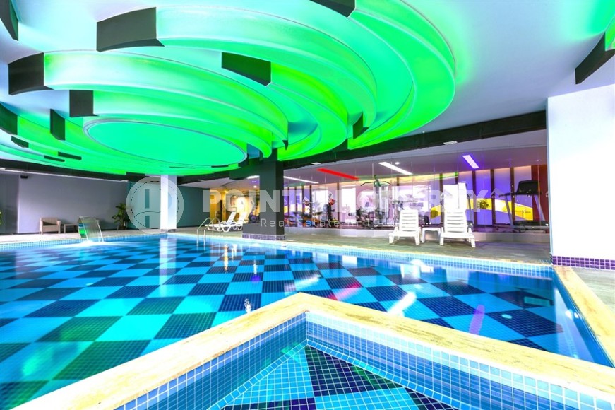 Modern two-level apartment 2+1 in a residential complex built in 2020, 800 meters from the sea-id-7756-photo-19