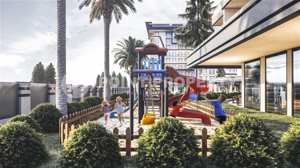 Apartment 1+1 on the 5th floor in a residential complex under construction, 2250 meters from the sea-id-7760-photo-9