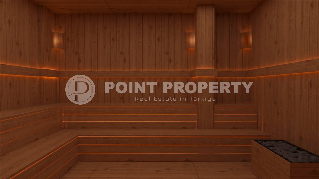 Линейные и двухуровневые квартиры в 8-этажном жилом комплексе на этапе строительства, в новом районе Аланьи - Паяллар-id-7764-фото-3