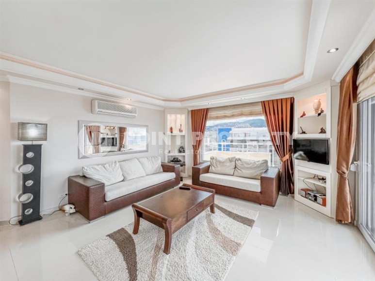 Светлая, атмосферная квартира с роскошным видом на море, в центре современного  района Аланьи - Махмутлар-id-7766-фото-4