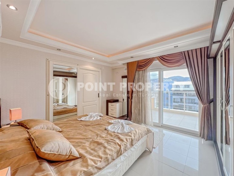 Светлая, атмосферная квартира с роскошным видом на море, в центре современного  района Аланьи - Махмутлар-id-7766-фото-9