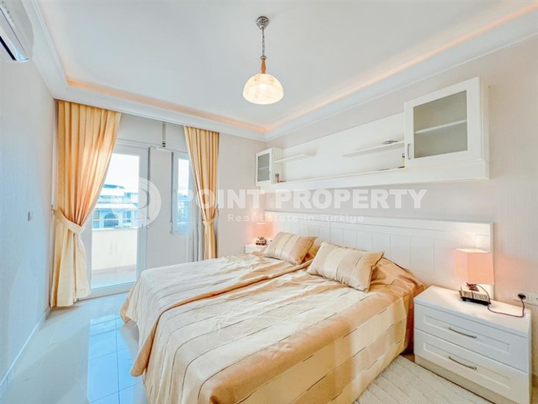 Светлая, атмосферная квартира с роскошным видом на море, в центре современного  района Аланьи - Махмутлар-id-7766-фото-10