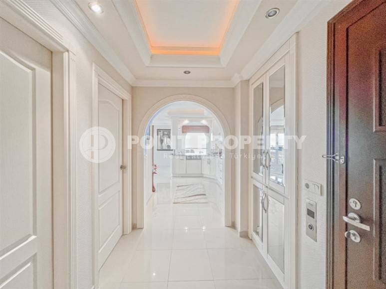 Светлая, атмосферная квартира с роскошным видом на море, в центре современного  района Аланьи - Махмутлар-id-7766-фото-11