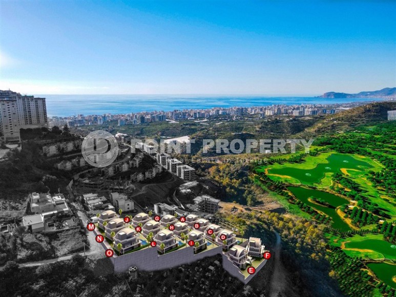 Виллы эксклюзивного дизайна с площадью 360 - 460 м2 в строящемся комплексе, район Каргыджак, дата завершения работ декабрь 2024 года-id-3193-фото-13