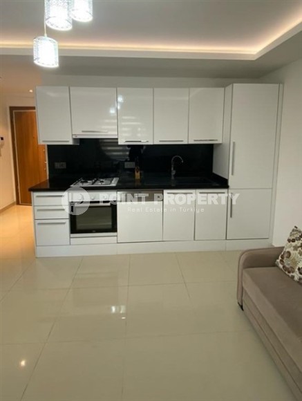 Меблированная квартира 1+1 в 500 метрах от роскошного пляжа Клеопатры, в центре Аланьи-id-7767-фото-3