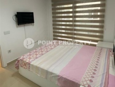 Меблированная квартира 1+1 в 500 метрах от роскошного пляжа Клеопатры, в центре Аланьи-id-7767-фото-5