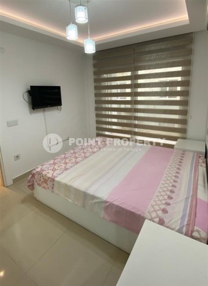 Меблированная квартира 1+1 в 500 метрах от роскошного пляжа Клеопатры, в центре Аланьи-id-7767-фото-5