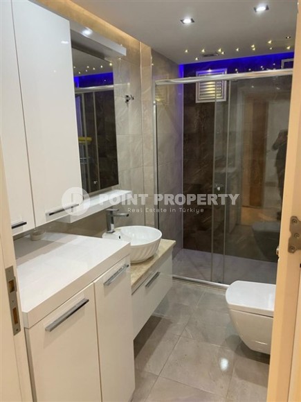 Меблированная квартира 1+1 в 500 метрах от роскошного пляжа Клеопатры, в центре Аланьи-id-7767-фото-8