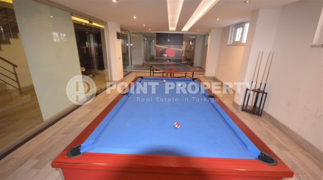 Меблированная квартира 1+1 в 500 метрах от роскошного пляжа Клеопатры, в центре Аланьи-id-7767-фото-11