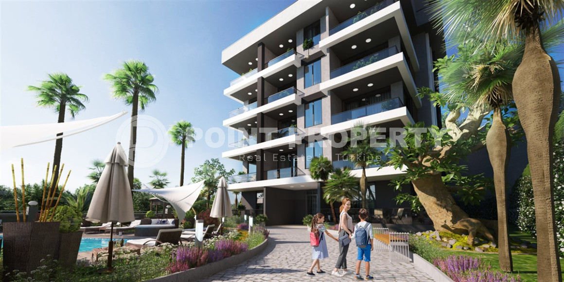 Проект на этапе строительства в районе Каргыджак с большим выбором планировок, вид на море и горы-id-1086-фото-3