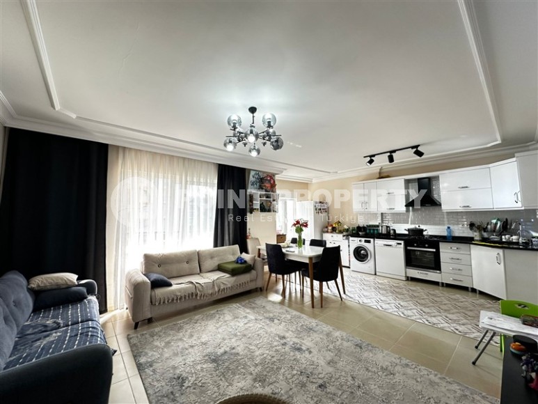 Готовая к проживанию квартира 2+1, общей площадью 110 м2, в центре современного района Аланьи - Махмутлар-id-7771-фото-2