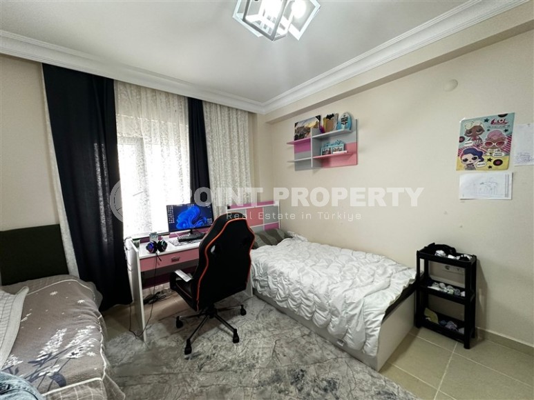 Готовая к проживанию квартира 2+1, общей площадью 110 м2, в центре современного района Аланьи - Махмутлар-id-7771-фото-6