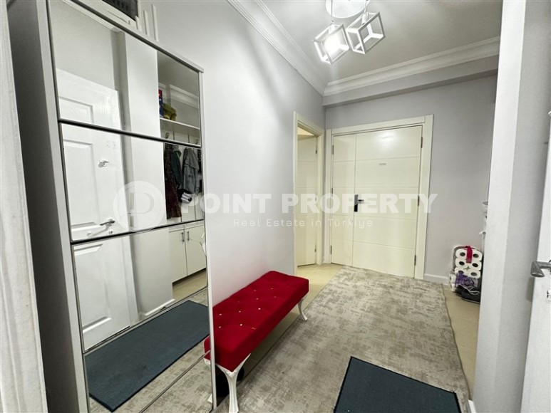 Готовая к проживанию квартира 2+1, общей площадью 110 м2, в центре современного района Аланьи - Махмутлар-id-7771-фото-7