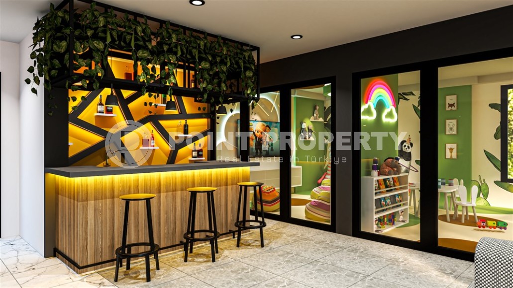 Доступная по цене квартира 1+1 в жилом комплексе на финальном этапе строительства, в зеленом, экологически чистом районе Аланьи - Газипаша-id-7775-фото-4