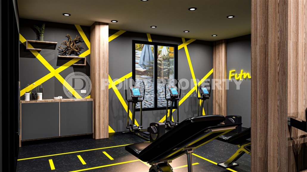 Доступная по цене квартира 1+1 в жилом комплексе на финальном этапе строительства, в зеленом, экологически чистом районе Аланьи - Газипаша-id-7775-фото-5