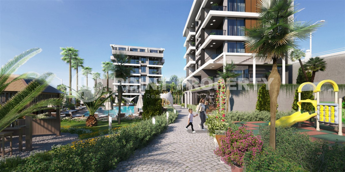 Проект на этапе строительства в районе Каргыджак с большим выбором планировок, вид на море и горы-id-1086-фото-4