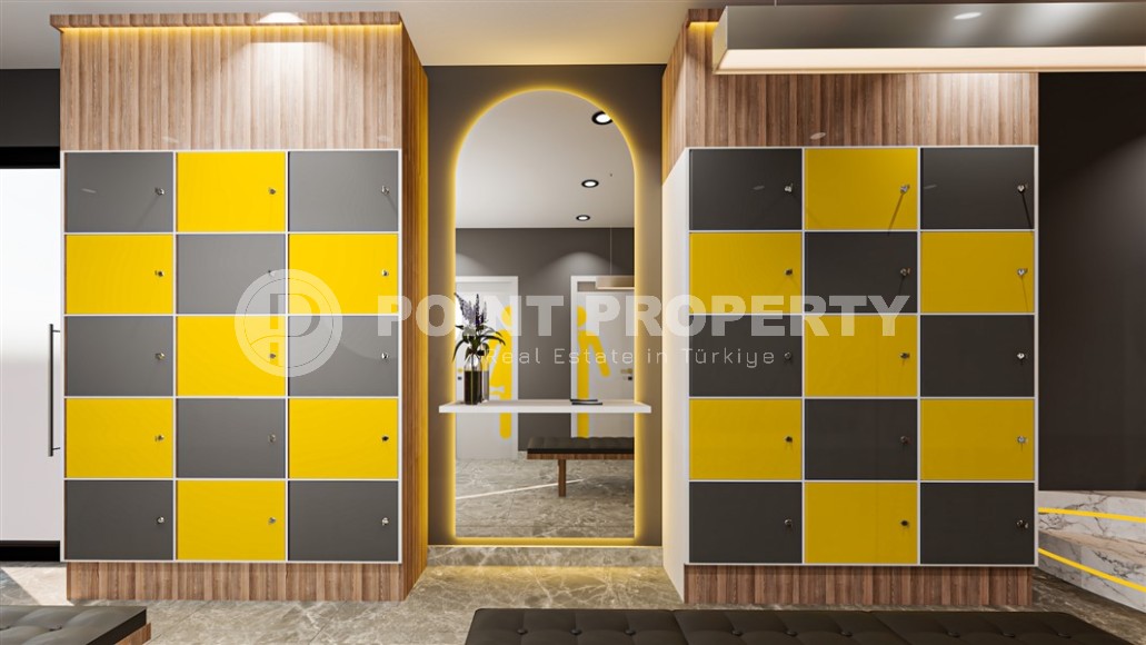 Доступная по цене квартира 1+1 в жилом комплексе на финальном этапе строительства, в зеленом, экологически чистом районе Аланьи - Газипаша-id-7775-фото-8