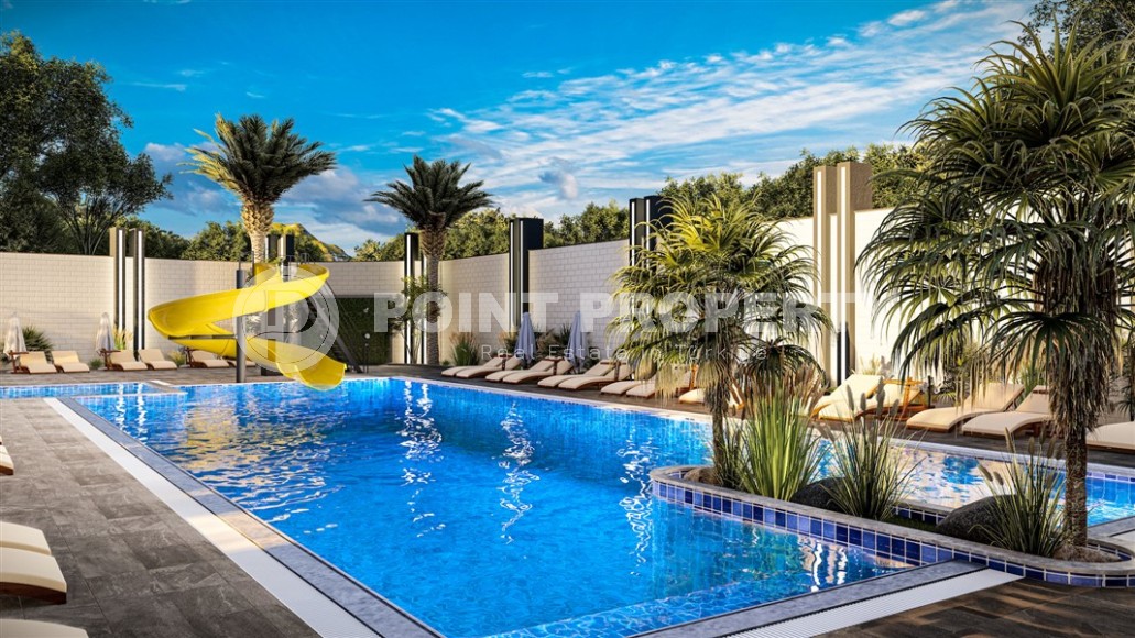 Доступная по цене квартира 1+1 в жилом комплексе на финальном этапе строительства, в зеленом, экологически чистом районе Аланьи - Газипаша-id-7775-фото-10